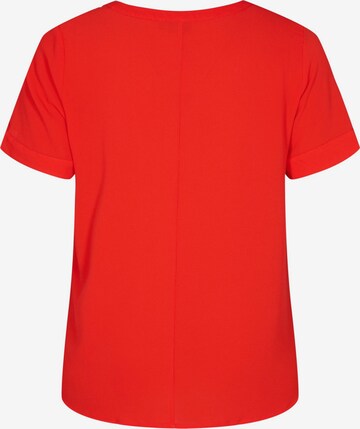 Zizzi - Blusa 'Vanni' en rojo