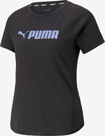 PUMA Functioneel shirt in Zwart: voorkant