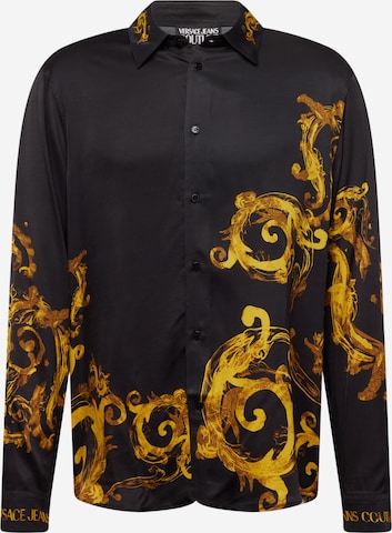 Versace Jeans Couture Regular fit Button Up Shirt '76UP200' in Black: front