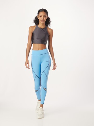 Kari Traa Skinny Workout Pants 'LOUISE' in Blue