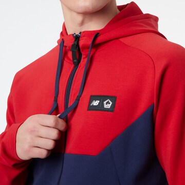 new balance Athletic Zip-Up Hoodie 'Lille LOSC' in Blue