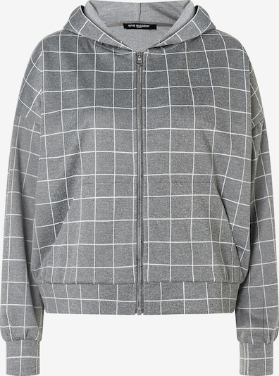 Ana Alcazar Übergangsjacke 'Amara' in graumeliert / weiß, Produktansicht