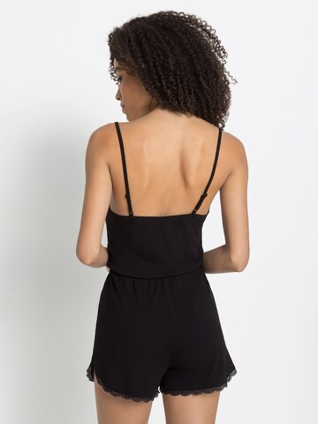 LASCANA Pajama in Black: back