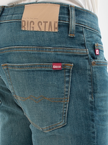 BIG STAR Slimfit Jeans 'DERIC' in Blau