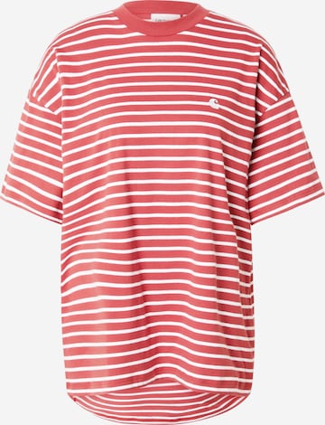T-shirt oversize 'Bryna' Carhartt WIP en rouge : devant