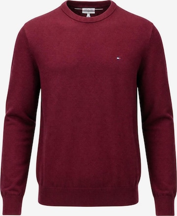 Maillot 'PIMA ORG CTN CASHMERE MW0MW28046' TOMMY HILFIGER en rouge : devant