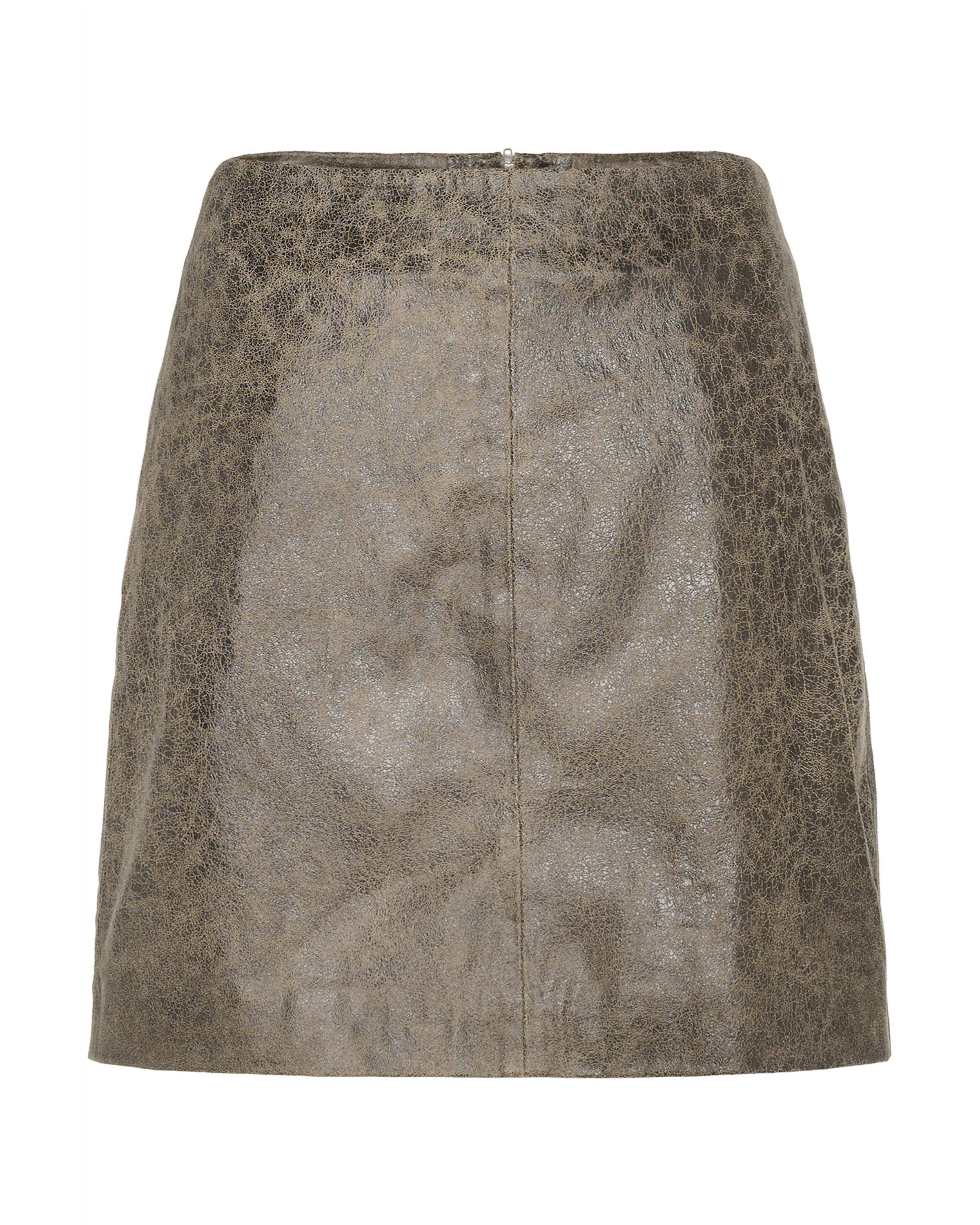 SOAKED IN LUXURY Rok 'Isabeau' in Groen: voorkant