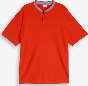 TOM TAILOR Men + Poloshirt in Orange: Vorderseite