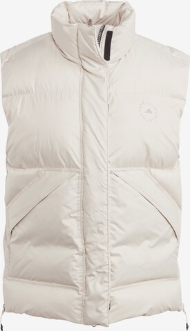 Gilet de sport ADIDAS BY STELLA MCCARTNEY en blanc : devant