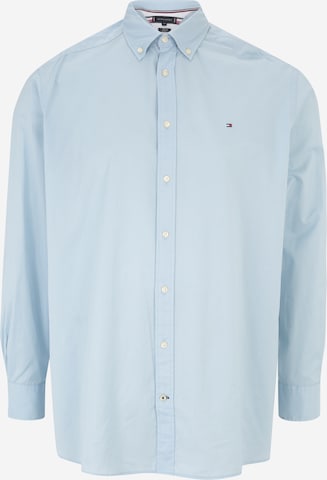 Coupe regular Chemise Tommy Hilfiger Big & Tall en bleu : devant