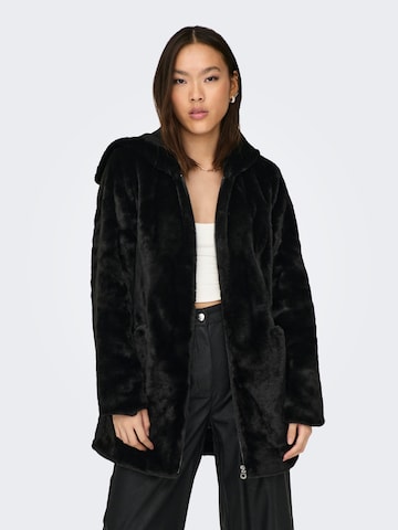 ONLY Between-Seasons Coat 'New Malou' in Black: front