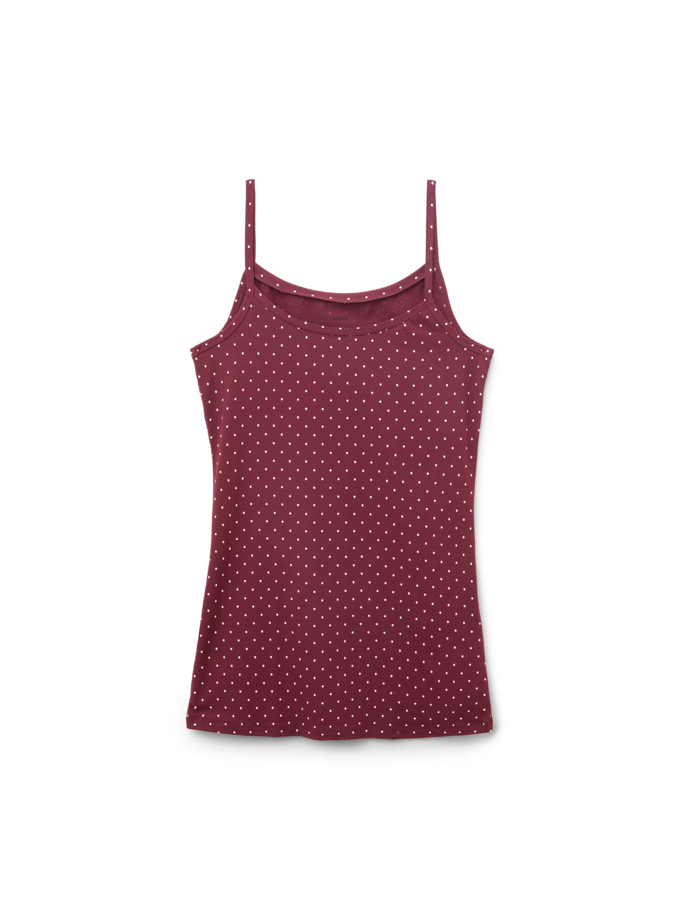 Tezenis Top in Red: front
