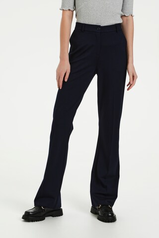 Regular Pantalon à plis 'Caro' KAREN BY SIMONSEN en bleu : devant