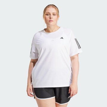 ADIDAS PERFORMANCE Funktionsshirt 'Own The Run' in Weiß: predná strana