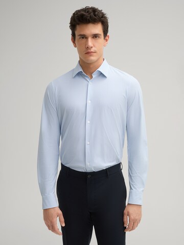 Coupe slim Chemise ' Travel Pit ' JOOP! en bleu : devant