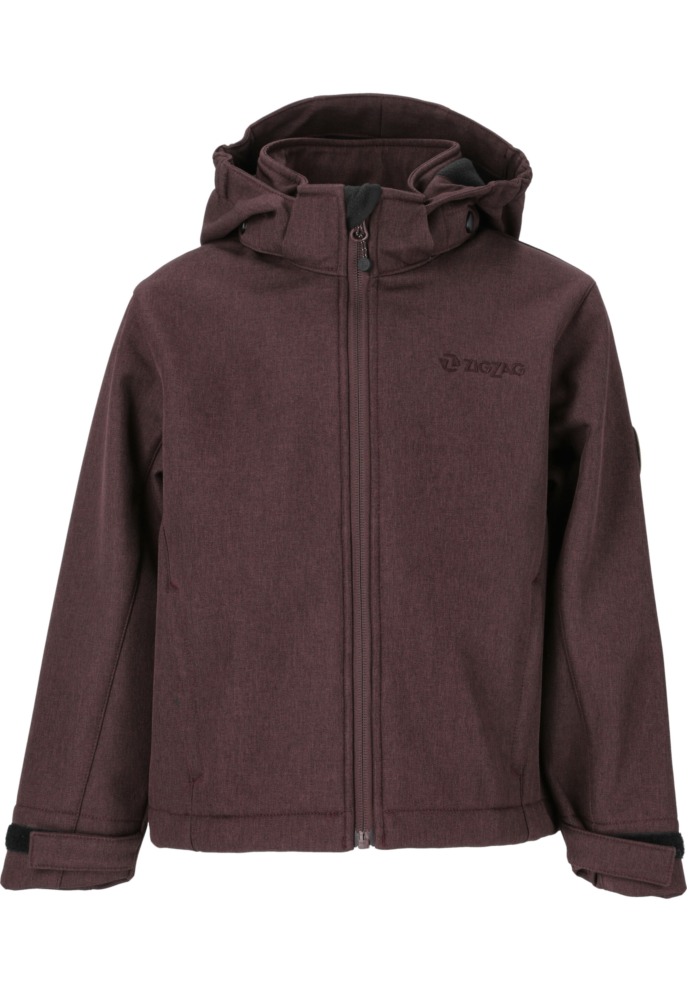 ZigZag Funktionsjacke  'MANONE' in Braun: Vorderseite