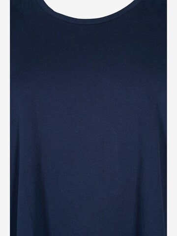 T-shirt Zizzi en bleu