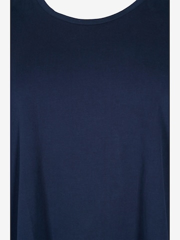 T-shirt Zizzi en bleu