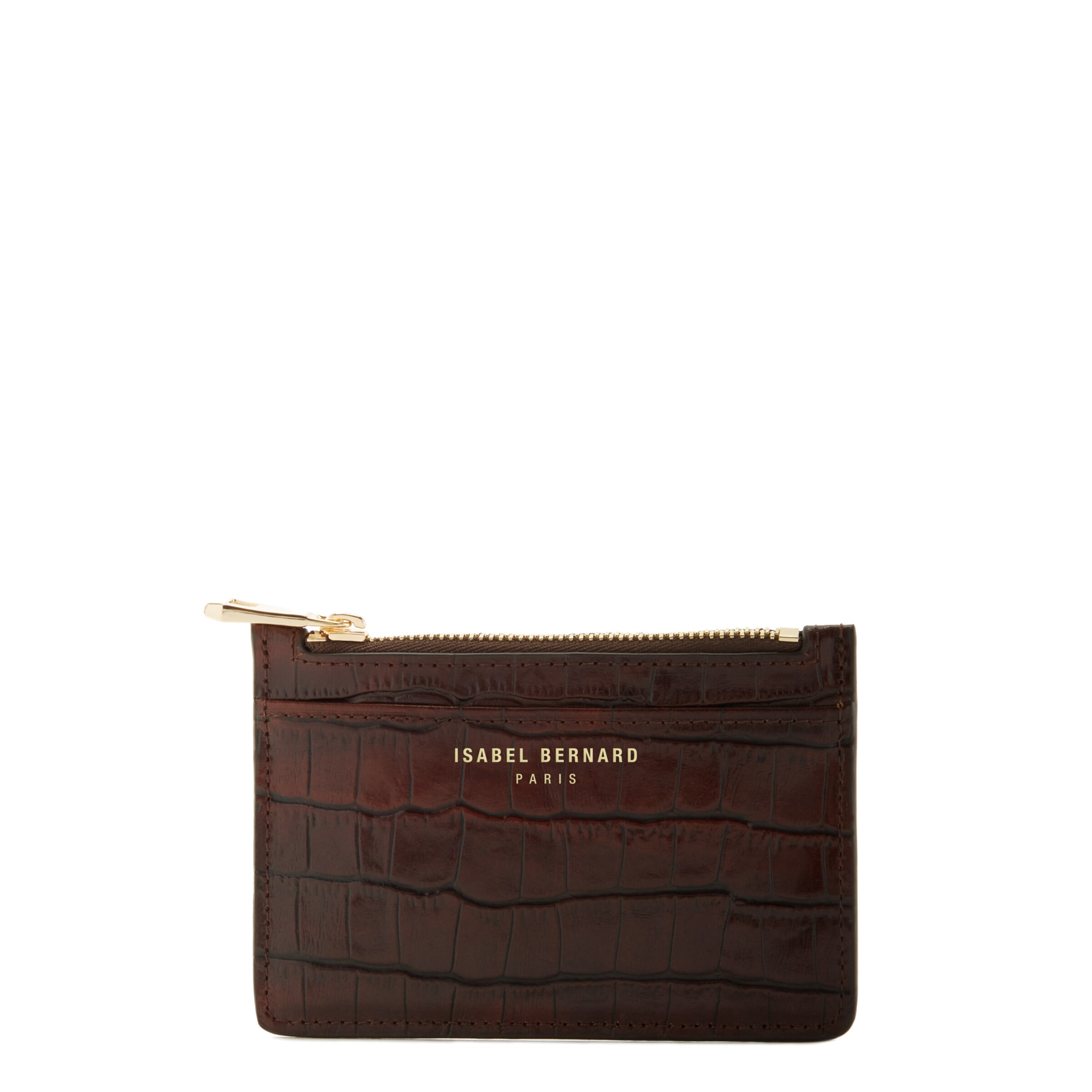 Isabel Bernard Wallet in Brown: front