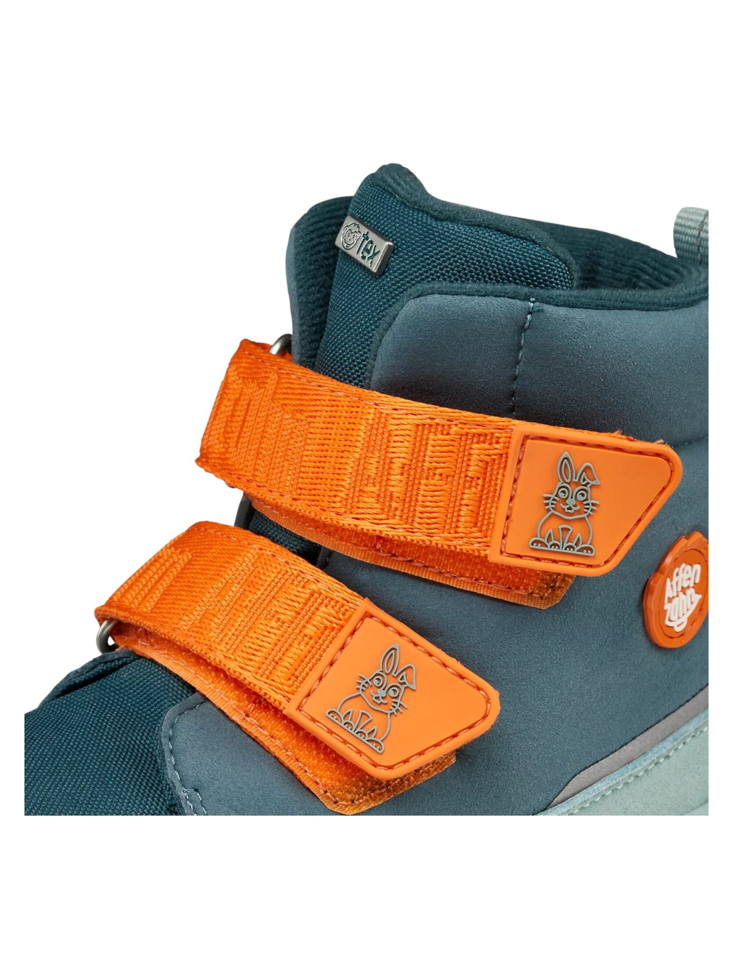 Affenzahn Boots 'Vegan Comfy Vegan Comfy' in Green: front