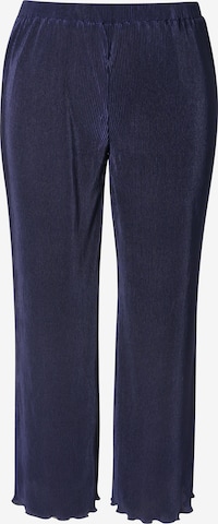 Wide Leg Pantalon MIAMODA en bleu : devant