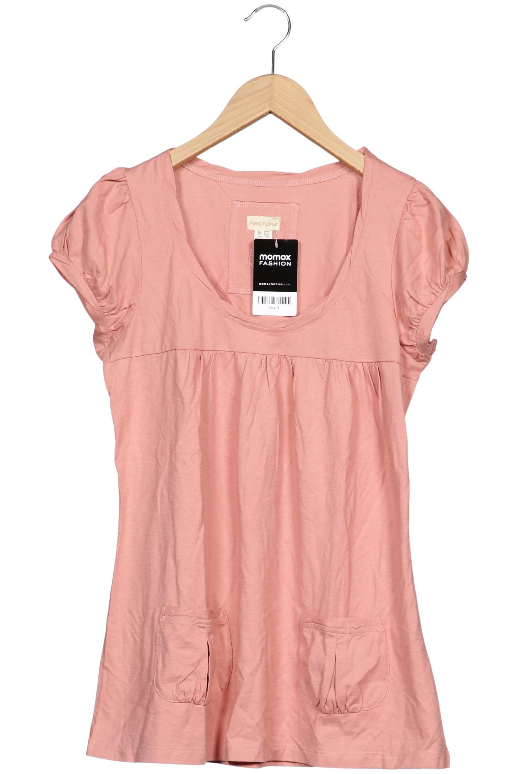 hessnatur Top & Shirt in S in Pink: front
