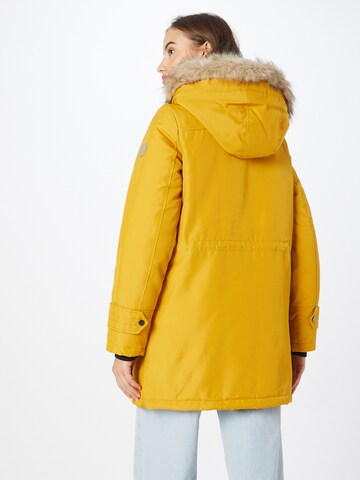 VERO MODA Téli parka 'Storm' - sárga