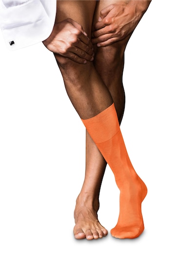 FALKE Socks 'No. 9 Pure Fil d´Écosse' in Fire red, Item view