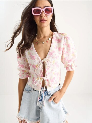 Chemisier Bianco Lucci en blanc