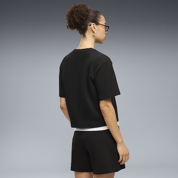 PUMA Shirt 'Essentials Elevated' in Zwart
