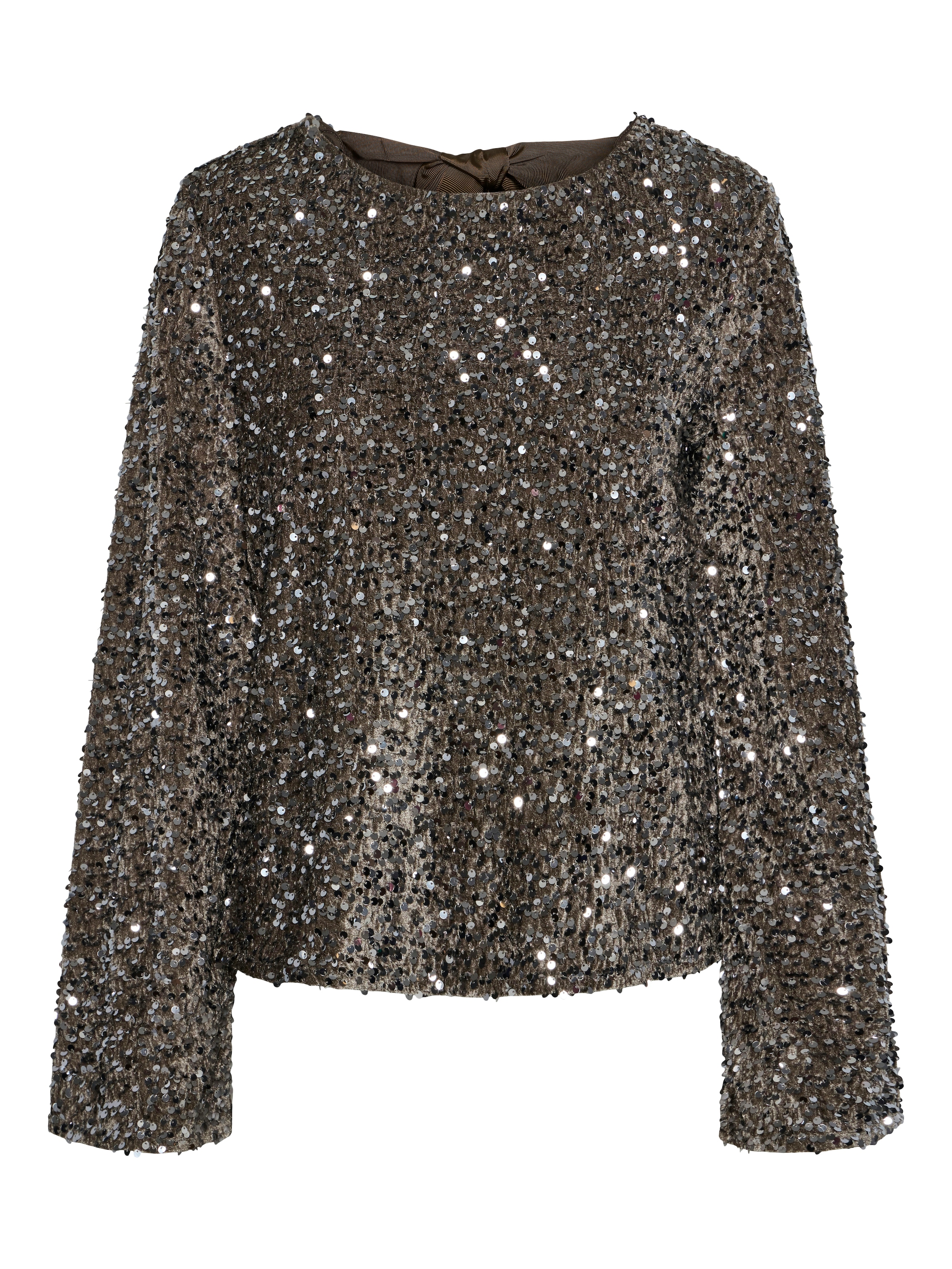 Camicia da donna 'PCKam' di PIECES in marrone: frontale