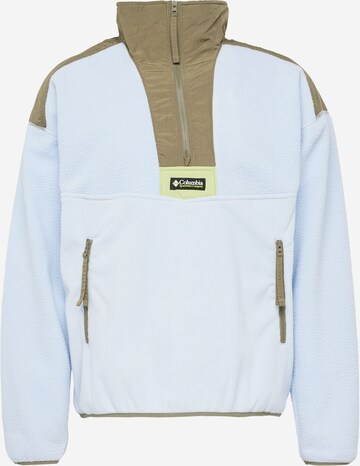 Pull-over de sport COLUMBIA en bleu : devant