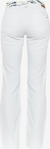 Le Temps Des Cerises Regular Jeans 'FLARE' in White