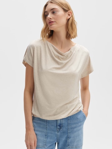 OPUS - Camiseta 'Sasser' en beige: frente