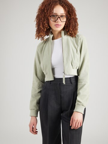 FREAKY NATION Between-Season Jacket 'Good Vibe' in Green: front