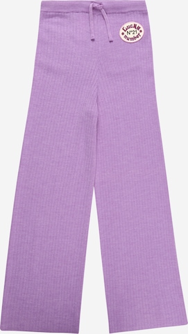 regular Pantaloni di N°21 in lilla: frontale