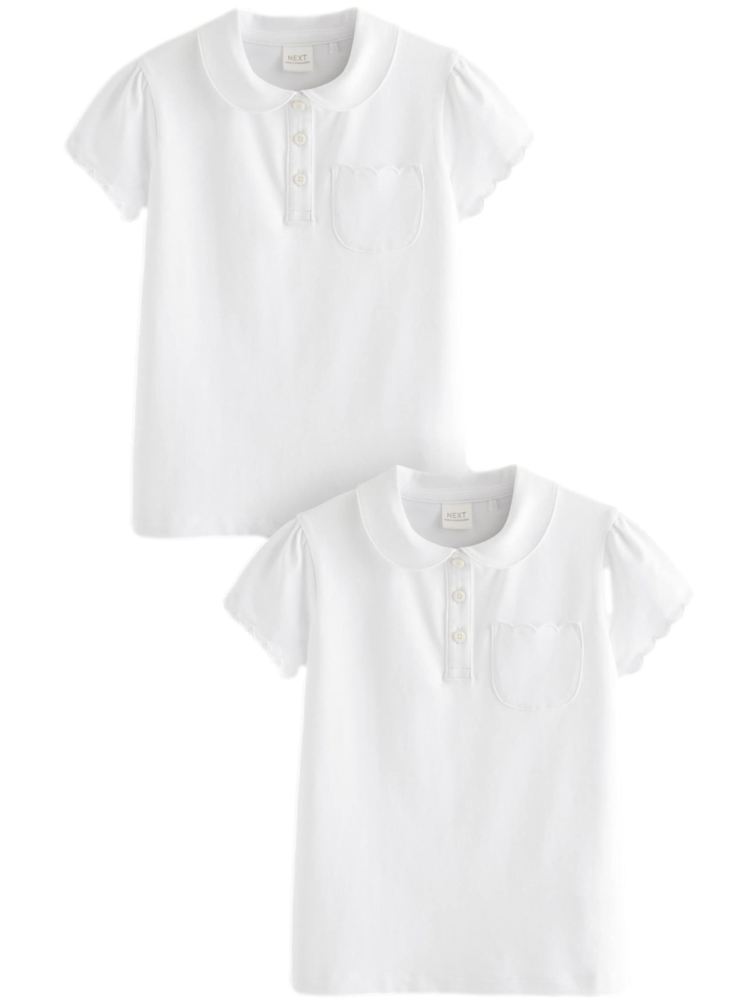 balts Next T-Krekls: no priekšpuses