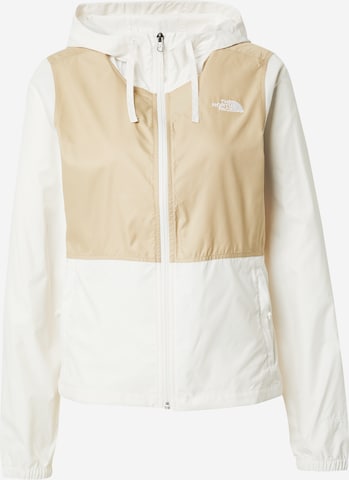 THE NORTH FACE Weatherproof jacket 'Cyclone' in White: front