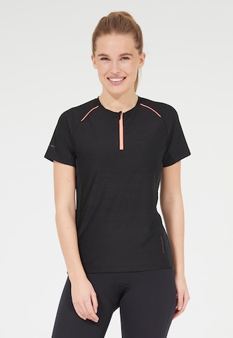 ENDURANCE Performance Shirt 'Deny' in Black: front