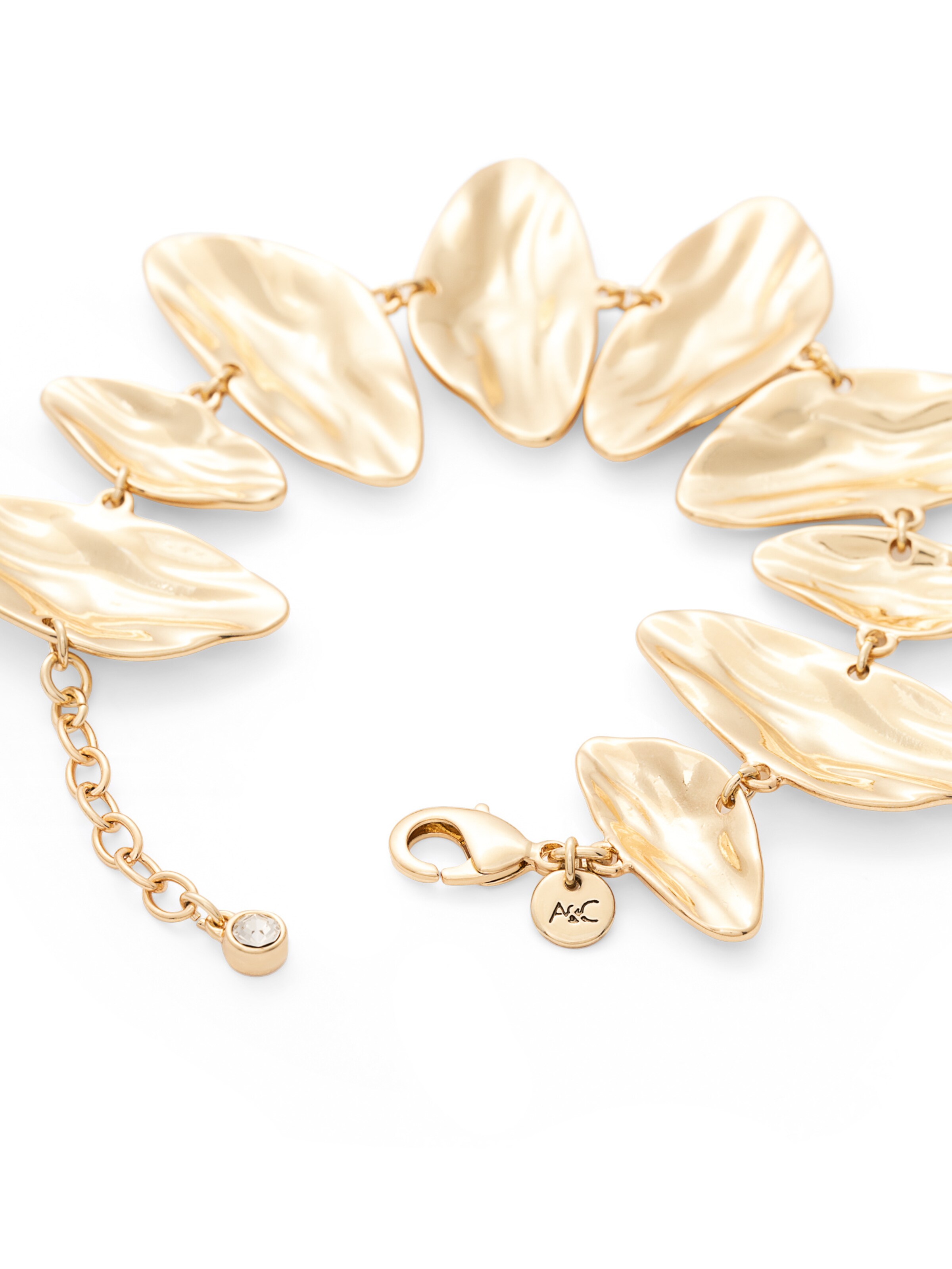 A&C Oslo – Nordic Design Jewellery Armband 'Swells Gold' in Goud