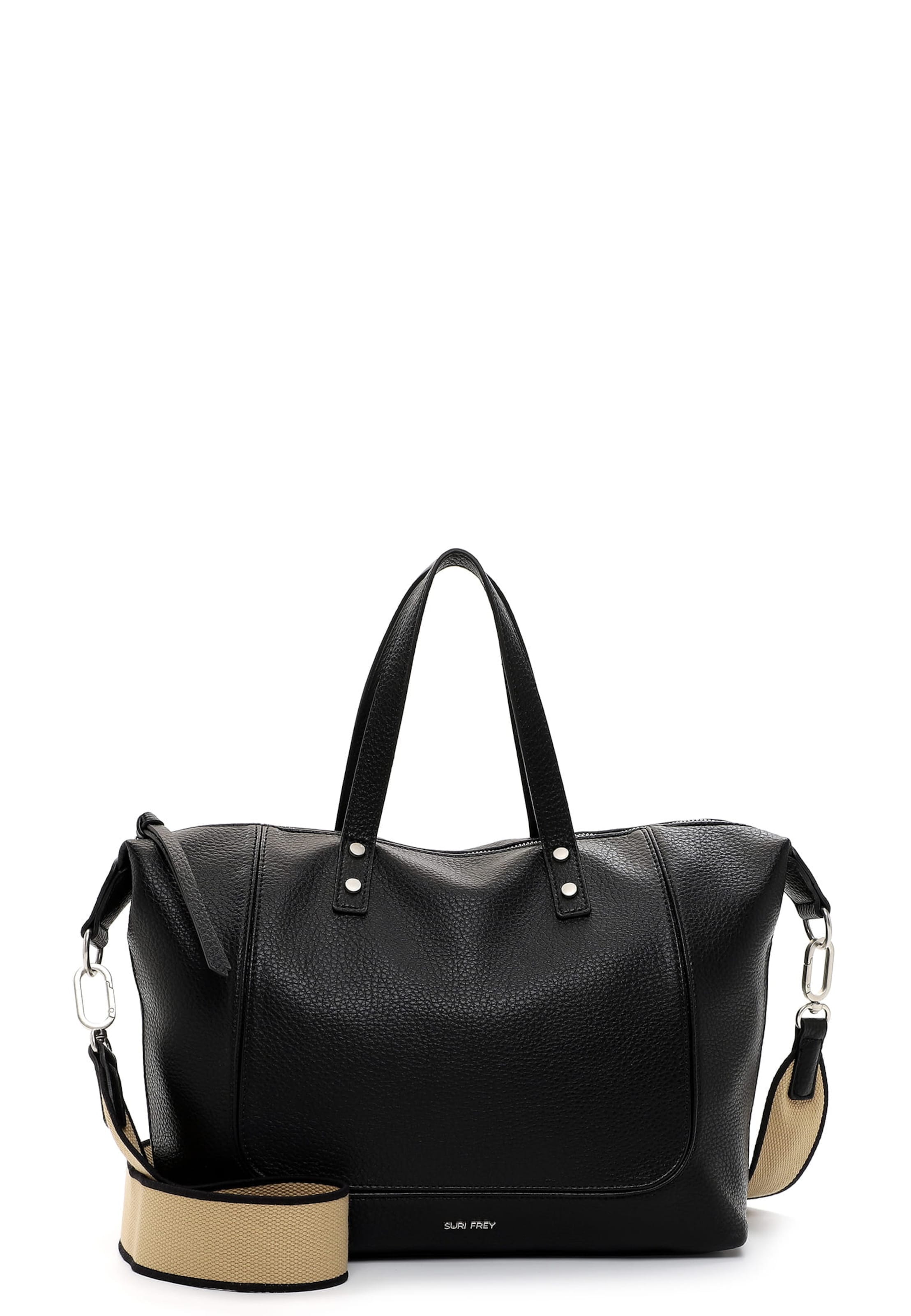 Borsa a mano 'Kimberly' di Suri Frey in nero: frontale