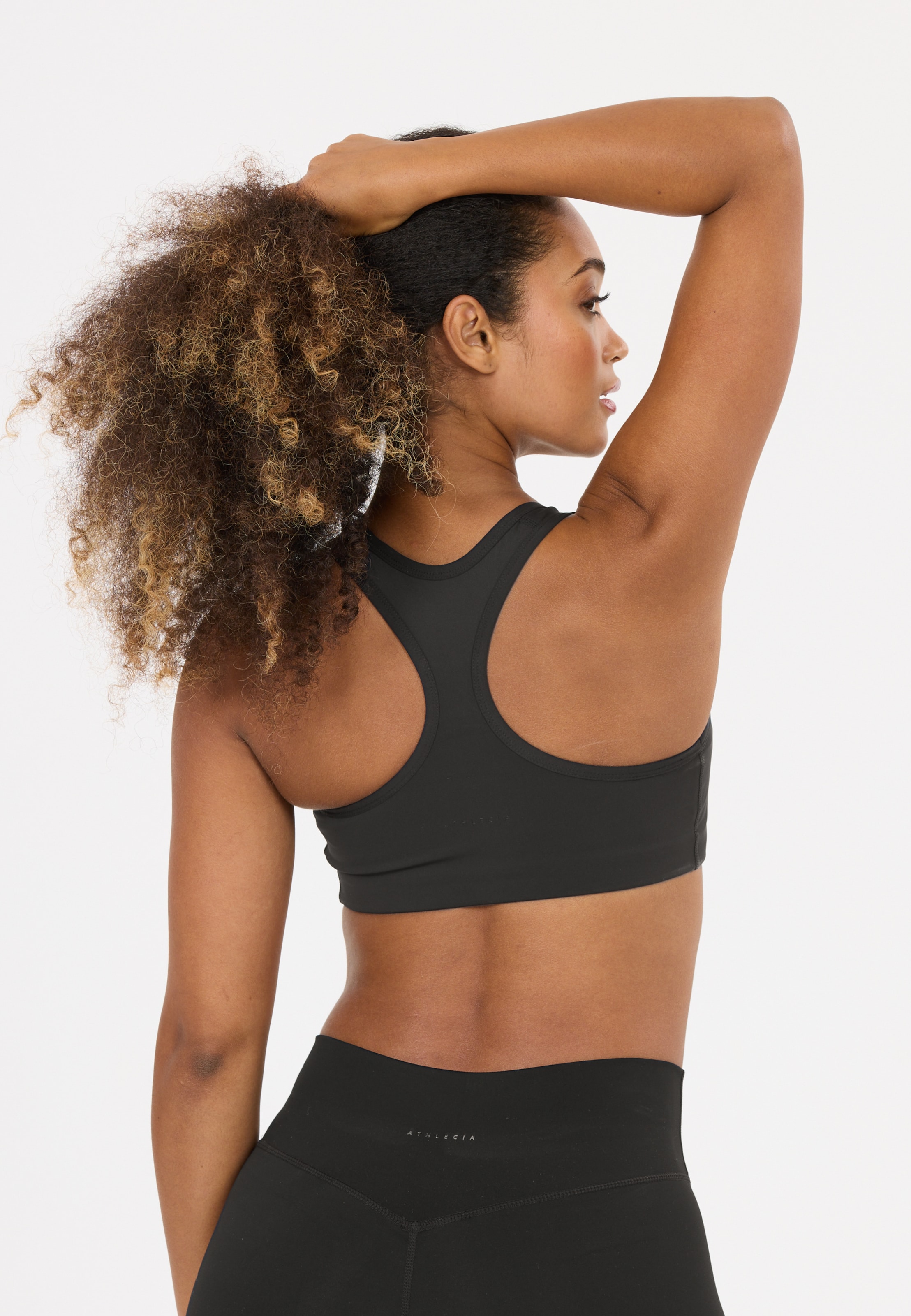 Athlecia Medium support Sport bh 'Myolie V2' in Zwart
