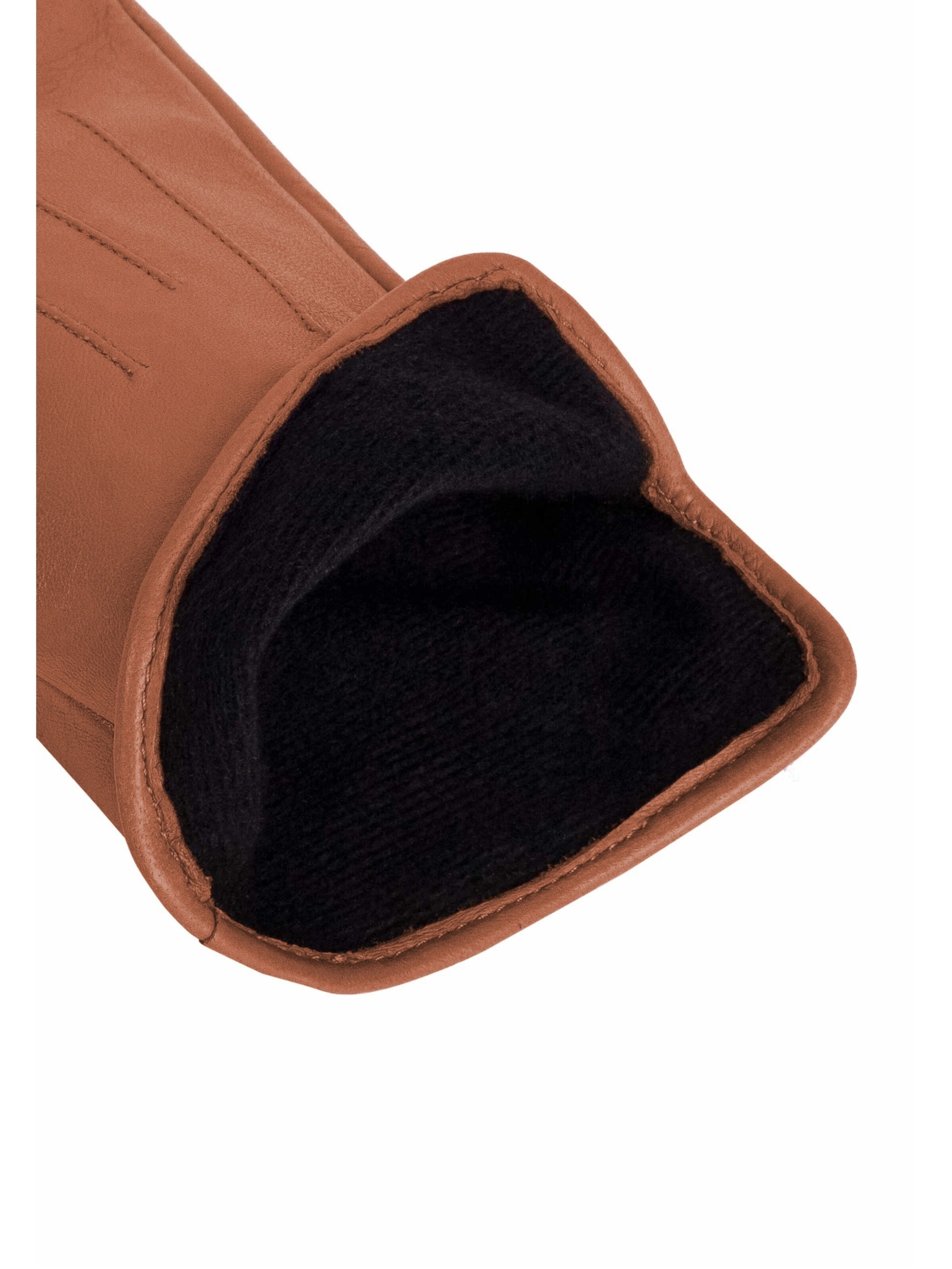 KESSLER Full Finger Gloves 'CARLA' in Brown