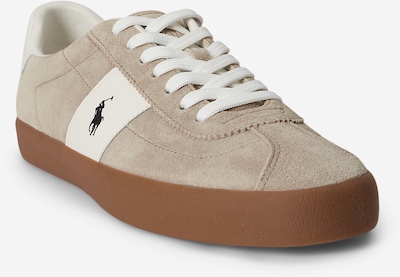 Polo Ralph Lauren Matalavartiset tennarit 'COURT' värissä beige / villanvalkoinen, Tuotenäkymä