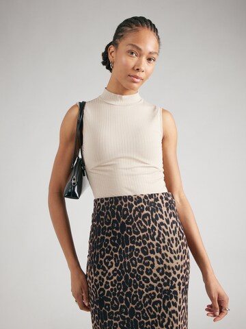 ABOUT YOU Top 'Nanni' in Beige: front