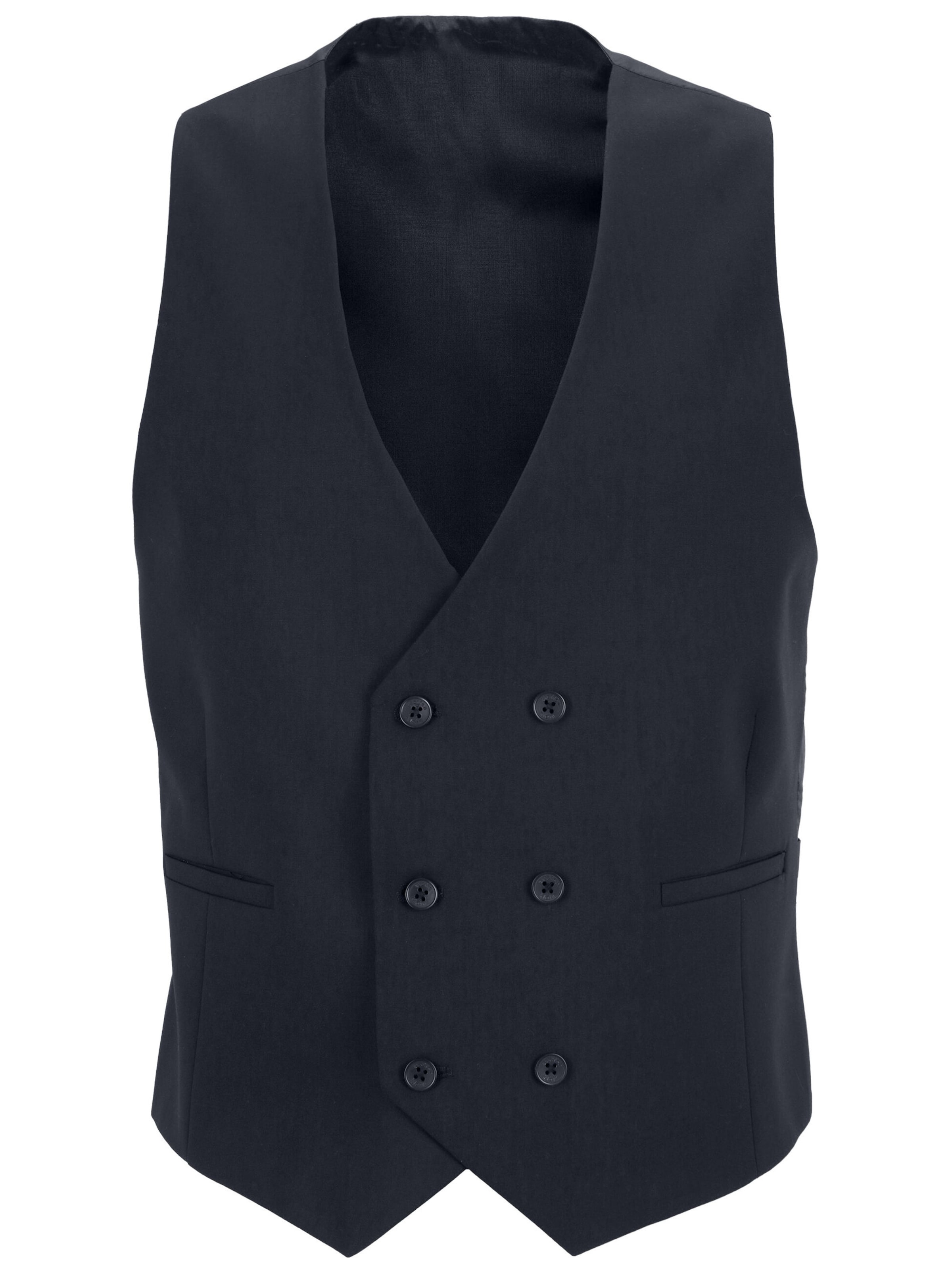 Steffen Klein Gilet in Blauw: voorkant