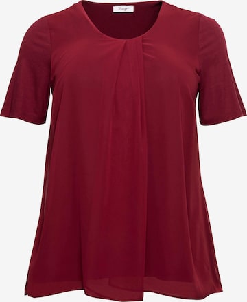 SHEEGO Блуза в червено: отпред