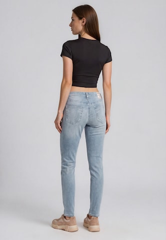 Skinny Jean 'Jennie' True Religion en bleu