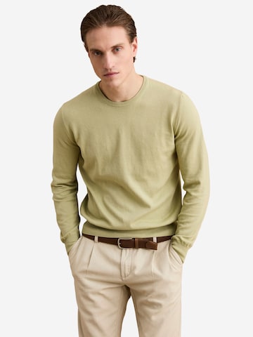 Pull-over Il Lanificio en vert : devant