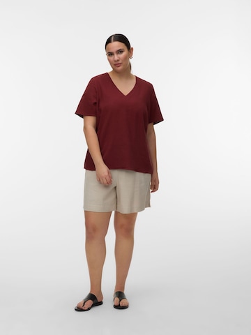 Vero Moda Curve Top in Brown